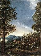 ALTDORFER, Albrecht Danubian Landscape g oil painting reproduction